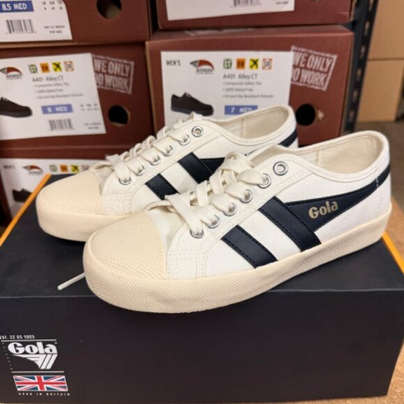 Gola Womens Coaster Beige Shoes (NWT) - Picture 8 of 8